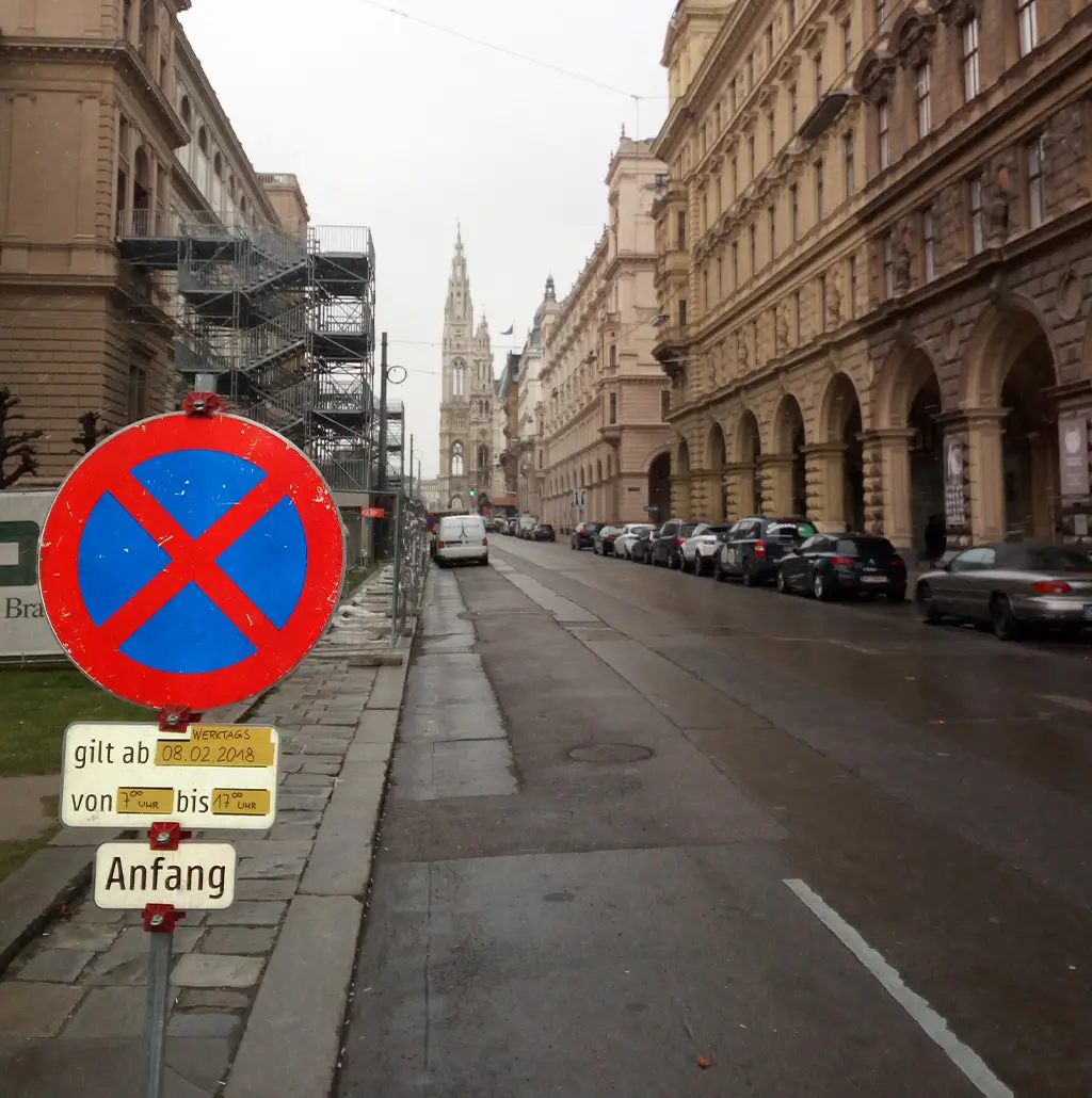 Halteverbotszone Berlin