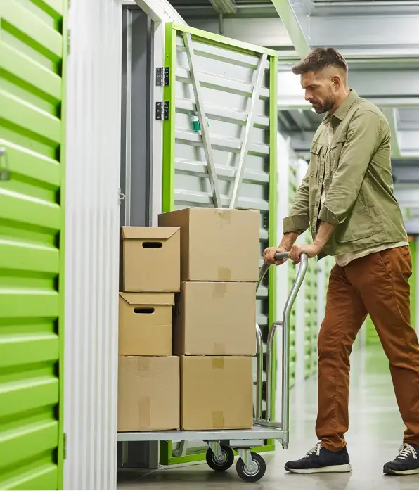 So läuft ein Lagerumzug bei uns