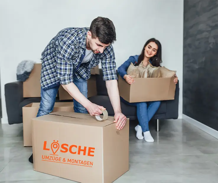 Umziehen mit der IKK Südwest – So unterstützt Sie Lösche Umzüge
